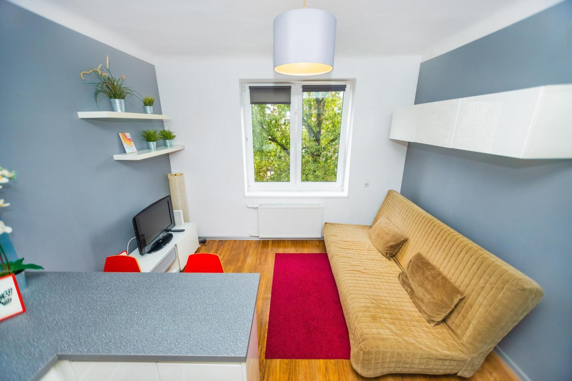 Cozy Studio Next To The Metro And City Center 华沙 外观 照片