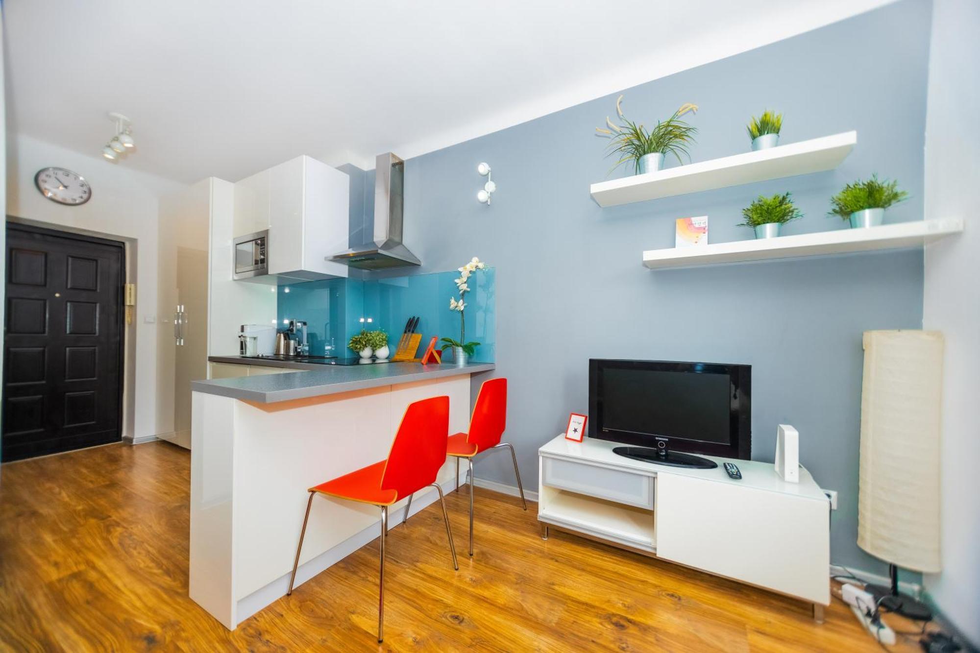 Cozy Studio Next To The Metro And City Center 华沙 外观 照片